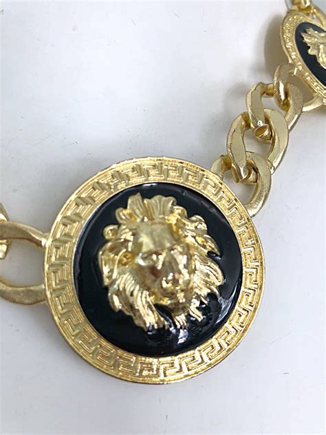 Versace lion heads